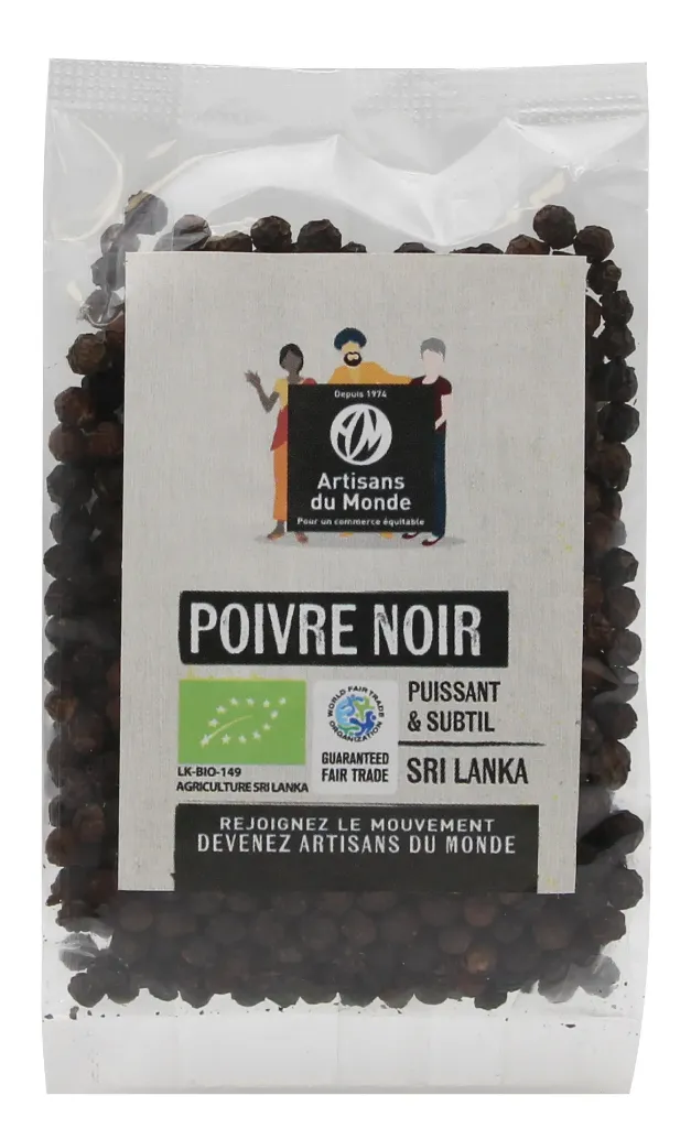 Poivre noir recharge du Sri Lanka - 50g