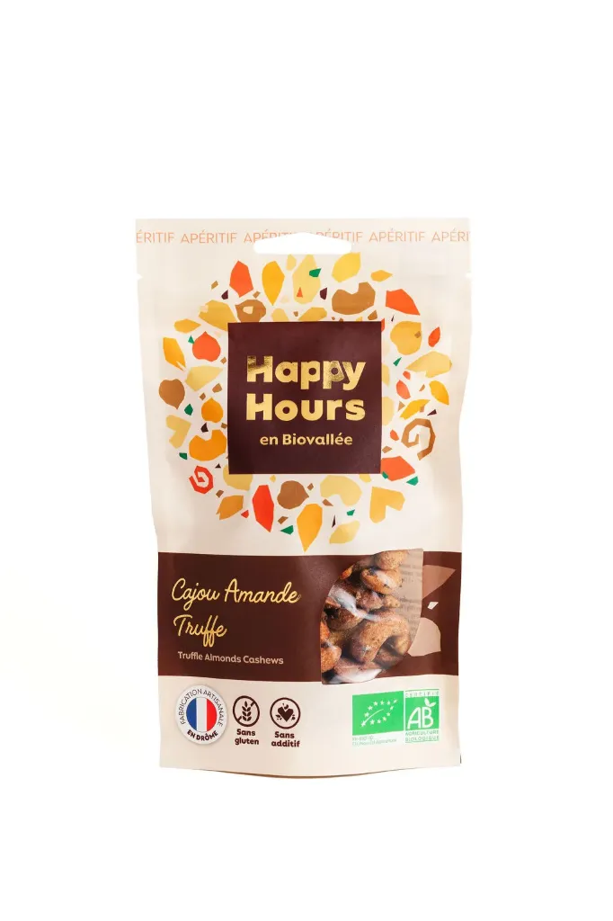 Sachet amande cajou truffe française - 115 gr