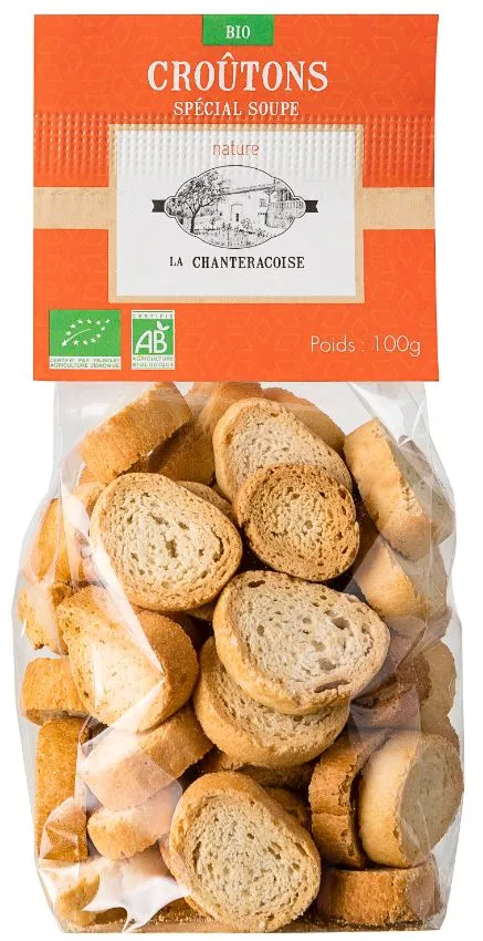 Croûtons bio nature - 100g