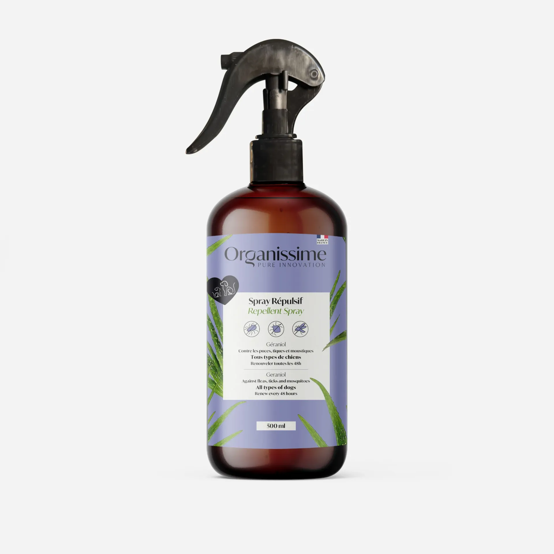 Spray antiparasitaire chien- 500ml