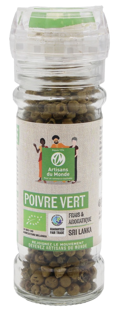 Poivre noir moulin du Sri Lanka - 50g