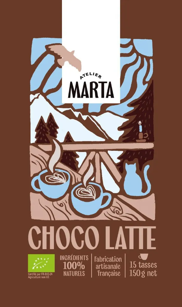 Choco latte - 150 gr (15 tasses)