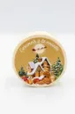 Mini boîte bois caramel noisettes - 40 g
