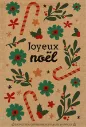 Sachet messsage : Joyeux Noël