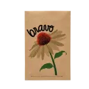 Sachet message : Bravo - fleur