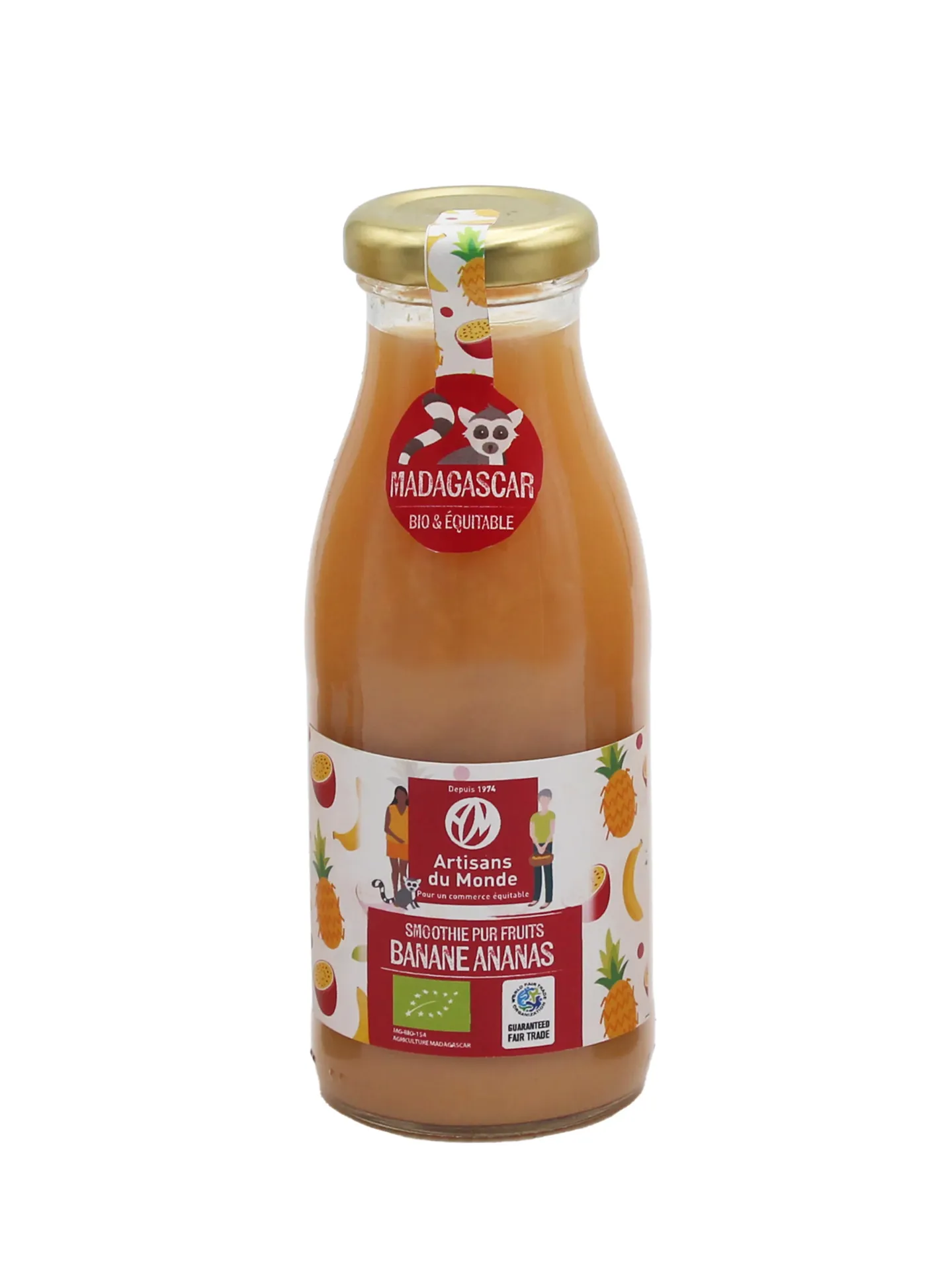 Smoothie de Madagascar Banane Ananas Passion - 25cl